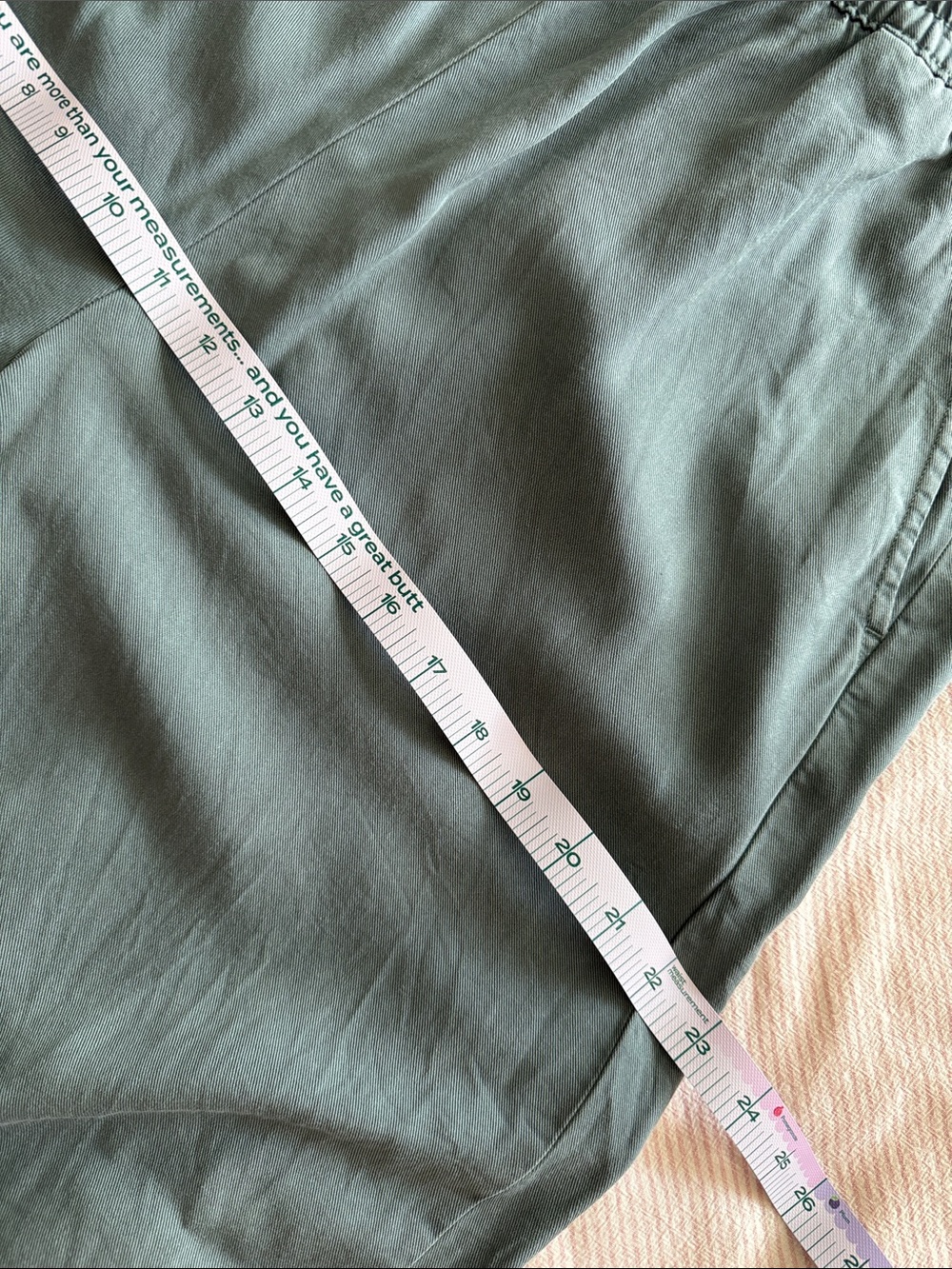 tentree Women's Wide Leg Elastic Waist Pants - Sage - Picture 5 of 8